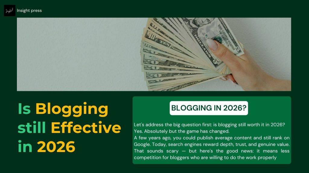 is blogging still effective in 2026?